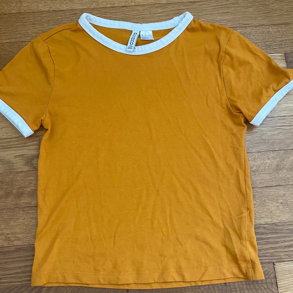 Mustard yellow H&M T-Shirt